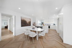 16 Buckland Cres Keilor VIC 3036 $1,050,000 - $1,150,000 Two fully- renovated homes in one Situated in a family-focused Keilor neighbourhood, this single-level home is sure to make an indelible impression with its first-class renovations, flawless presentation and fully self-contained section for ultimate versatility. Filled with natural light, the home’s totally-transformed interior comprises four bedrooms (large main) all with built in robes, as well as a deluxe fully-tiled ensuite and equally-stylish central bathroom. Adding to the appeal is a spacious living room with electric fireplace flowing through to the open dining area accompanied by a superb new kitchen complete with ample cupboard space, wine fridge and Westinghouse appliances. Other stand-out features include dual-zone ducted heating/refrigerated cooling, herringbone 9mm hybrid flooring, premium insulation and double-glazed windows all-round, along with a full-size modern laundry and stylish stone surfaces throughout. Complementing the home’s impressive accommodation is a self-contained one-bedroom unit (converted garage) including its own modern bathroom with laundry facilities, living/meals area and adjoining kitchen. Rounding things out is an undercover alfresco entertaining area and private low-maintenance yard to enjoy, plus two-car gated off-street parking via Patterson Avenue and single-car gated off-street parking via Buckland Crescent. Bus stop around the corner along with local parks and Taylors Creek trails, it’s also close to village cafes, specialty shops and a range of schools (Overnewton College, St Augustine’s PS and Keilor PS), as well as easy access to the Calder Freeway.